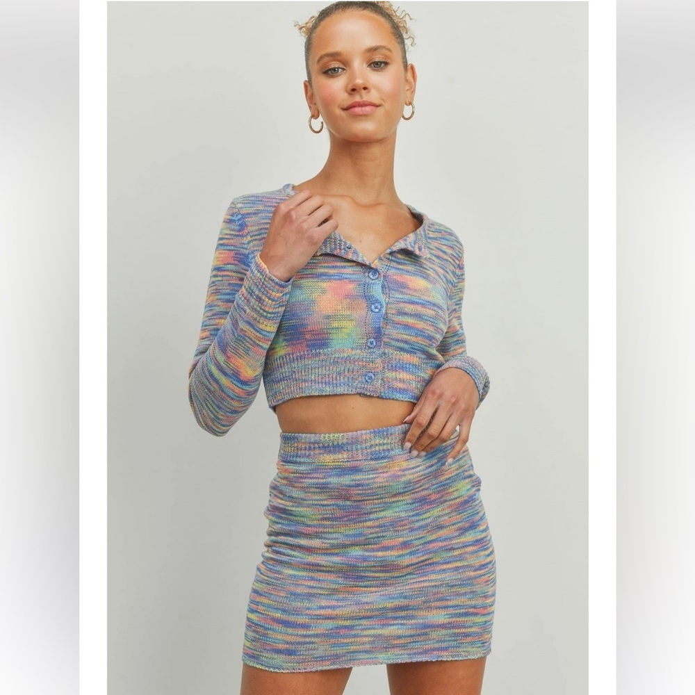 FOREVER 21 stretch knit mini skirt size M